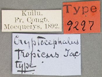 Media type: image; Entomology 9297   Aspect: labels